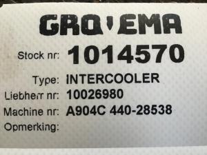 Liebherr Ladeluftkühler